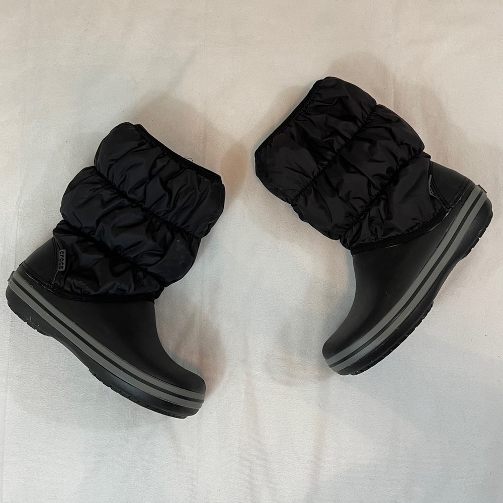 CRCOS Kids Winter Puff Boots Size: 5